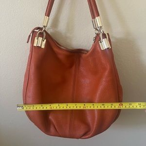 Orange DKNY Leather Purse